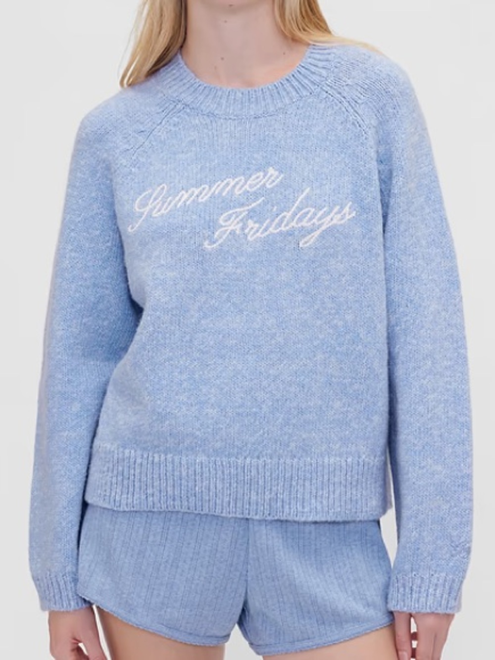 Gap × Summer Fridays Oversized Logo Sweater
